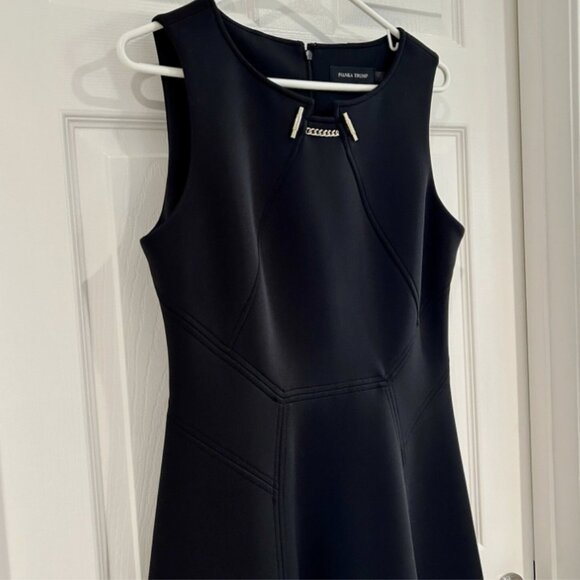 Ivanka Trump Fit & Flare Sleeveless Mini Dress - Picture 5 of 8